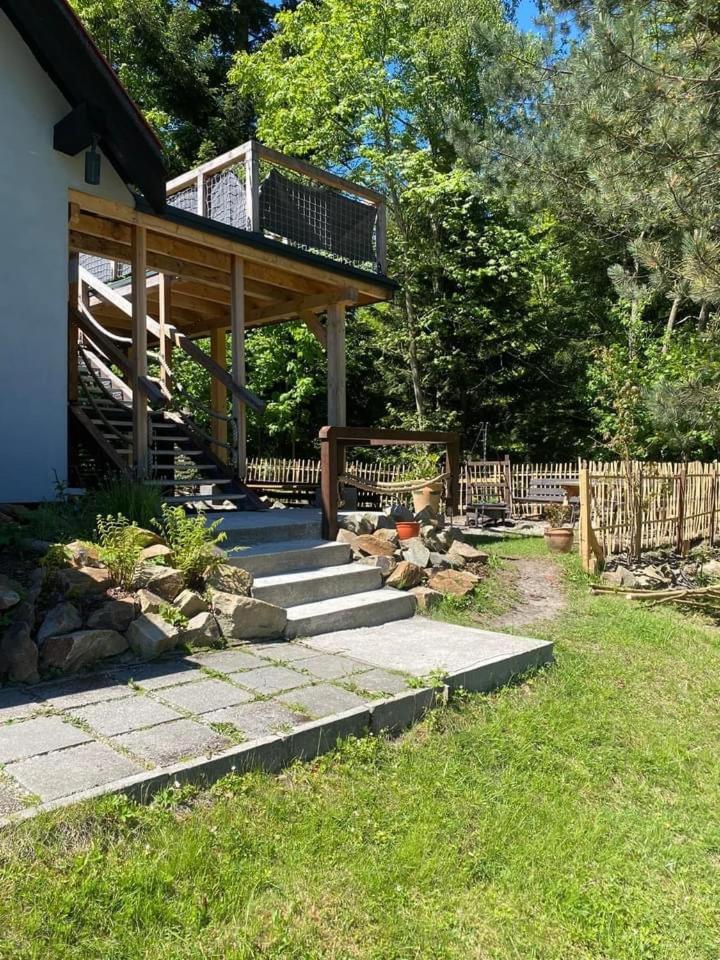 Ferienwohnung Uroczysko Weichsel Exterior foto
